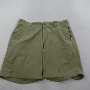 Wellen Hybrid Cruiser Shorts Mens 32 Green 7.5" Quick Dry Stretch Outdoors